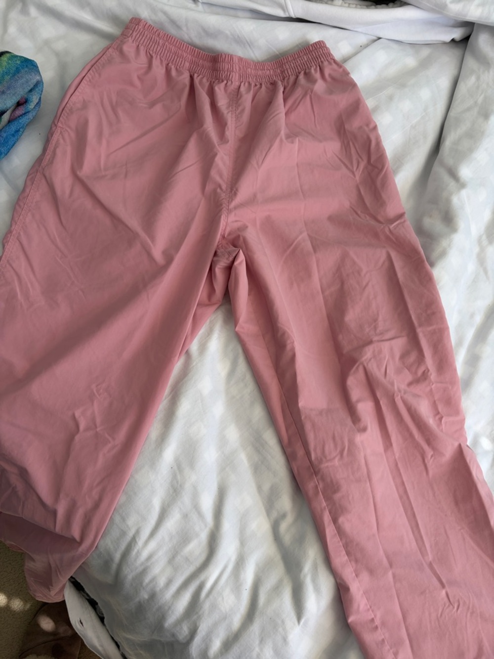 Izod Girls Pink Elastic-Waist Joggers